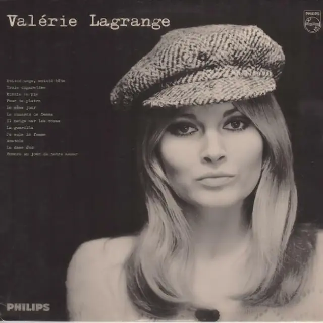 VALERIE LAGRANGE self-titled 1966 FIRST France lp NEAR MINT vinyl!
