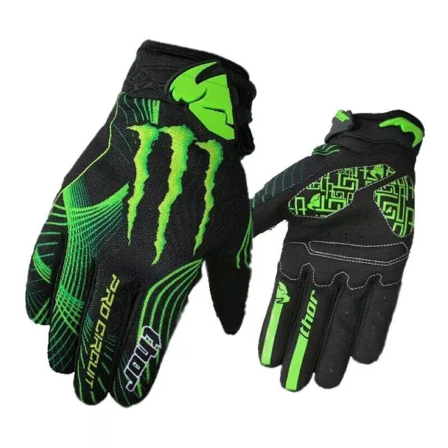 Thor Motocross ATV Enduro Bike Gloves Ultimate BMX Gear with Fox Monster Thors