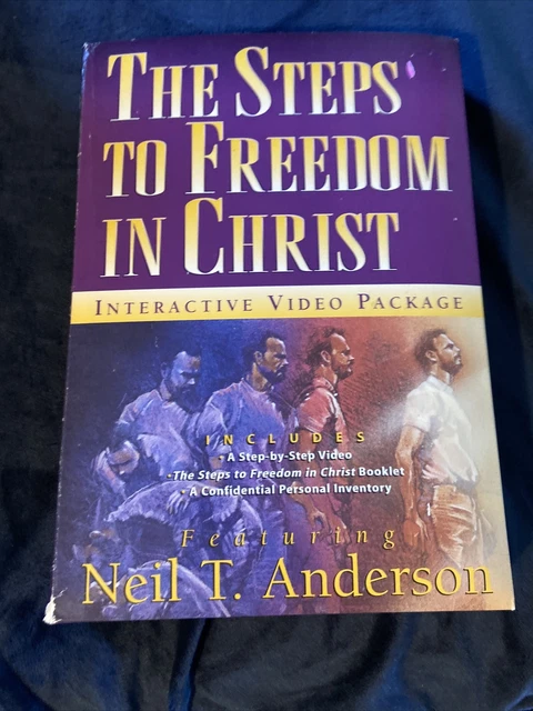 THE STEPS TO Freedom In Christ VHS Neil Anderson Interactive Video £20. ...