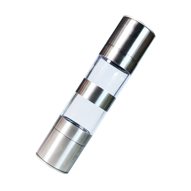 Moulin à Poivre Et Sel - RNCYN - 2 Pièces - Bois De Chêne - Broyeur Céramique - Multi-usages