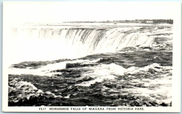 Postcard - Horseshoe Falls of Niagara from Victoria Park - Ontario, Canada