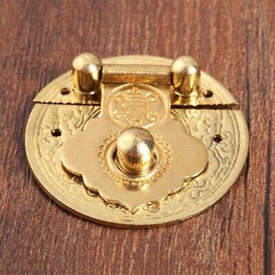 Small Classic Jewely Wooden Box Lock Latch 6 Nails 36mm/1.42" Household Hardware
