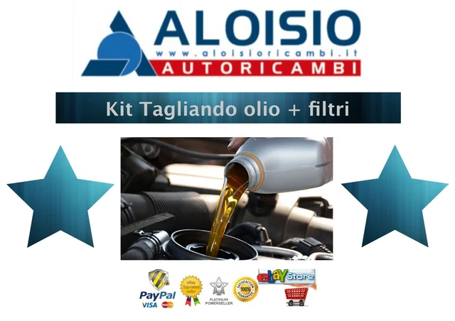 Manutenzione Fiat Seicento Kit Tagliando Fiat Seicento II 1.1 MPI - Filtri E Olio 10W40 Kit Tagliando Auto - Foto 4