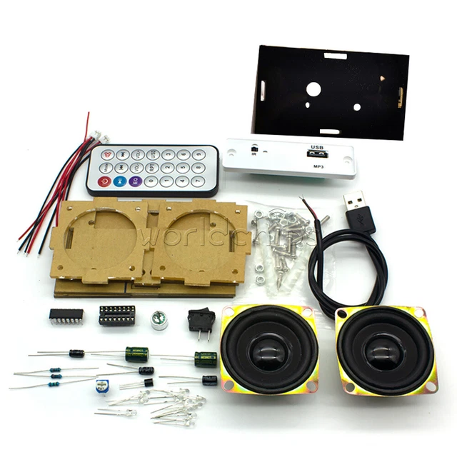DIY BLUETOOTH SPEAKER Kit Assembly Component for Electronics Project