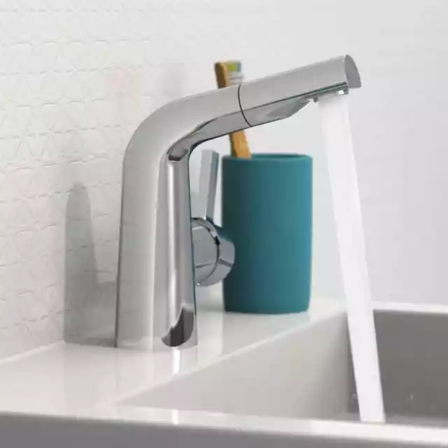 EISL Mitigeur de lavabo COOL avec douchette extractible chrome