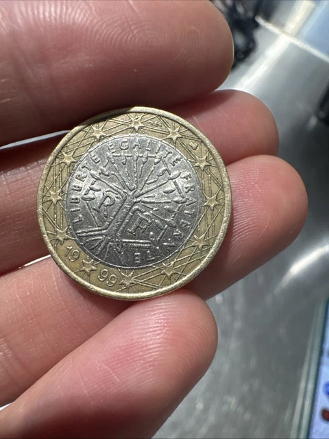 1 Euro 1999 Liberte Egalite Fraternite 1 EURO MÜNZE 1999 Frankreich Liberte Egalite Fraternite RF EUR 50,00