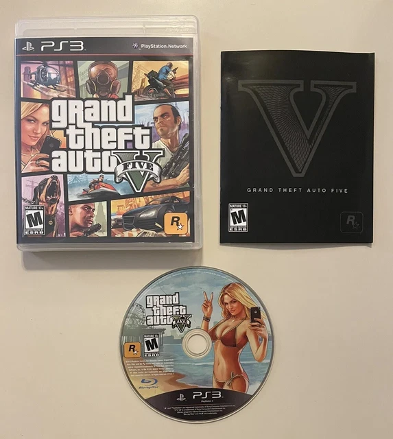playstation диск gta