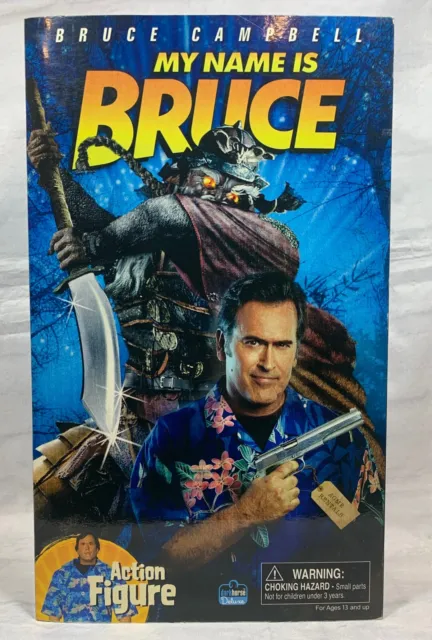 New "My Name is Bruce" 12-inch Bruce Campbell Action Figure MISB (2009)