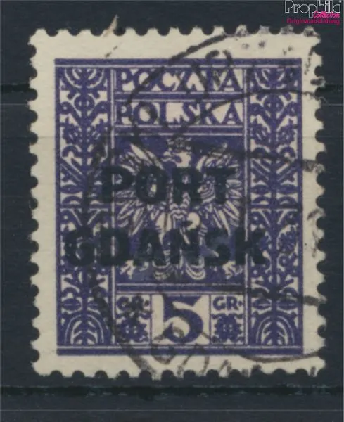 Briefmarken Polnische Post Danzig 1929 Mi 20 gestempelt (9965076