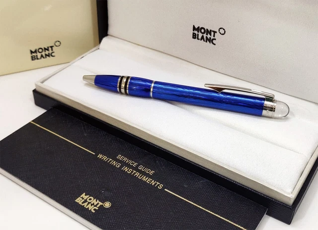 ⭐Montblanc* Starwalker Cool Blue 105760  Pen # "Ballpoint"
