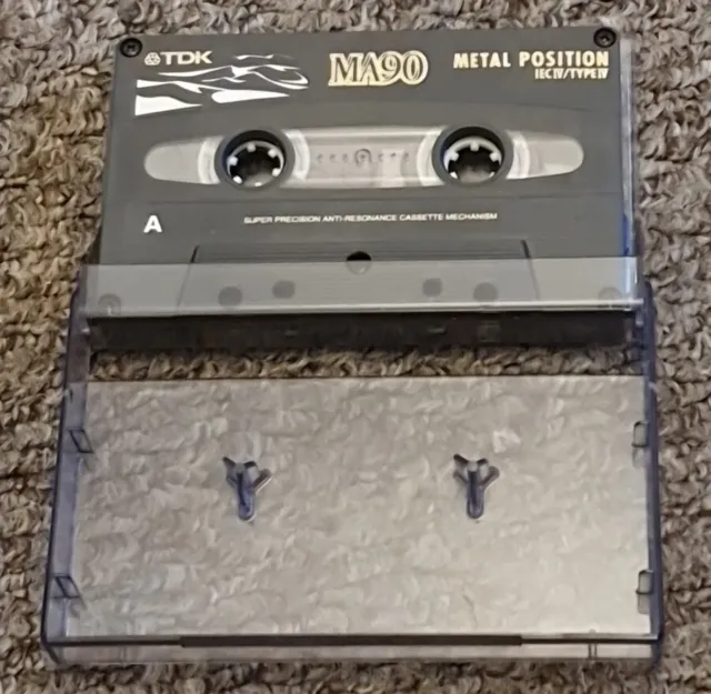 43 X PACCHETTO di nastri cassette vintage TDK D90 audio cassetta