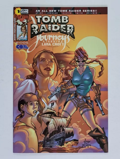 Tomb Raider Journeys #1 Cover A (2001) Image Top Cow 1st Print Lara Croft NM🔥