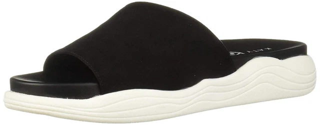 Katy Perry Women's The Phobe Flat Sandal, Black, Size 8.5 ScgT