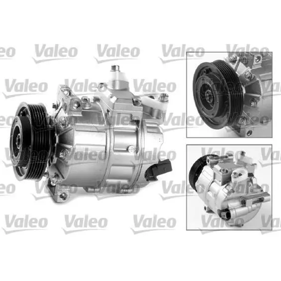 VALEO 699357 Kompressor für Klimaanlage für VW SEAT SKODA AUDI PROTON