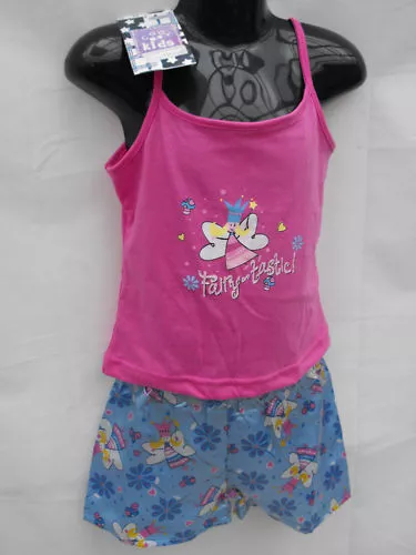 ~BNWT Girls Sz 3 Gorgeous Pink Fairy Summer Pyjama Set