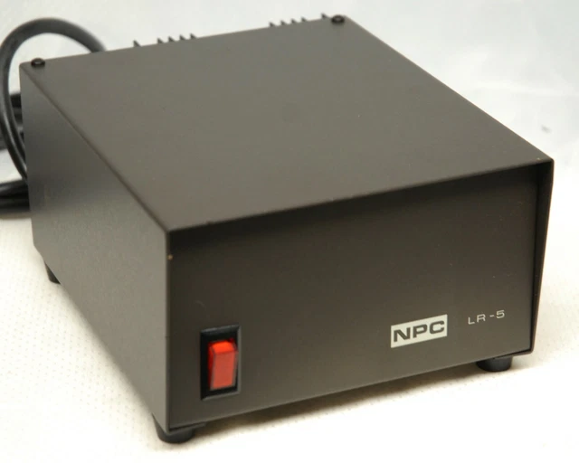 NPC LR5 REGULATED Power Supply w/Schematics & original paperwork