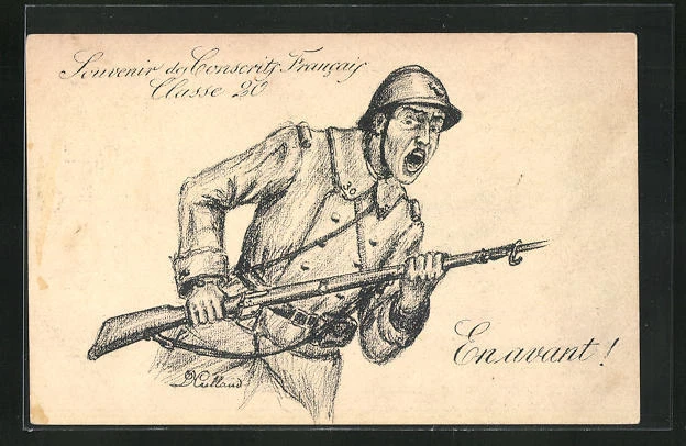 CPA Guerre 14-18 Illustrateur - Les Commandements Du Soldat - France Marne