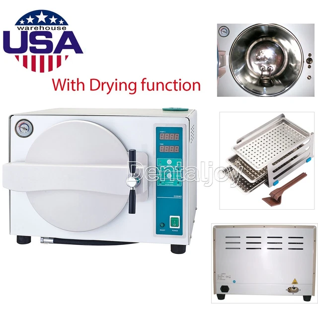 18L DENTAL LAB Autoclave Steam Sterilizer Medical Sterilization