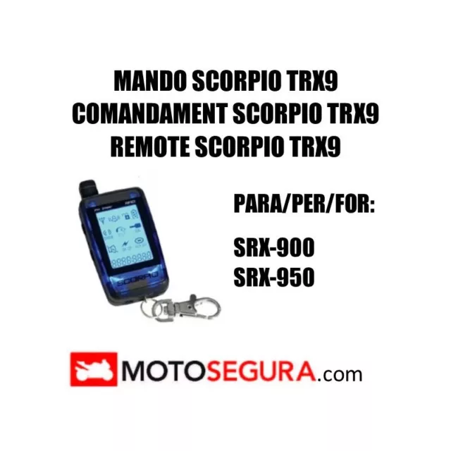 Mando Alarma Scorpio SRX-900 SRX-950