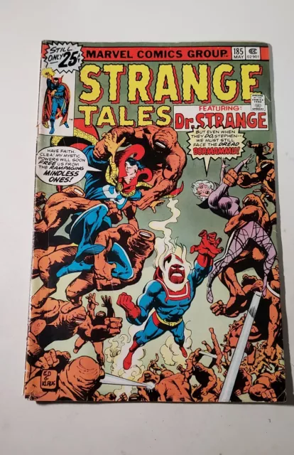 Marvel Comics Group Strange Tales #185 May 1976 Featuring Doctor Strange