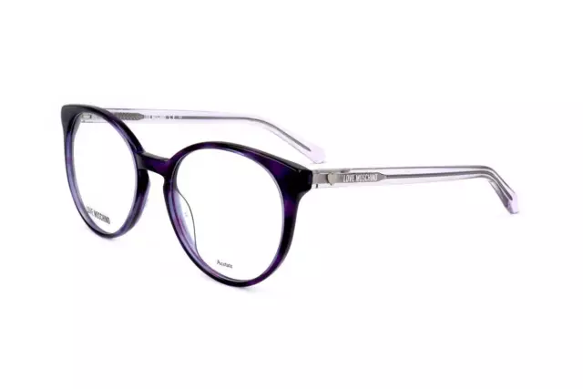 Lunettes de Vue Love Moschino MOL565 HKZ VIOLET HAVANA 52/18/140 Femme