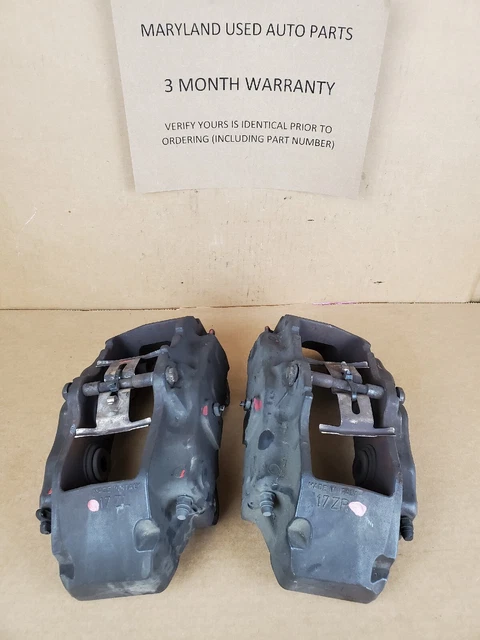 04-10 VW TOUAREG PORSCHE CAYENNE AUDI Q7 FRONT BREMBO 17ZL 17ZR BRAKE CALIPER k1