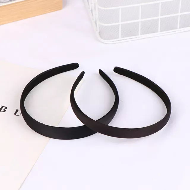 1.5 2 2.5 3 4cm Black Cloth Hair Band Girls DIY Headwear Hair Accessories