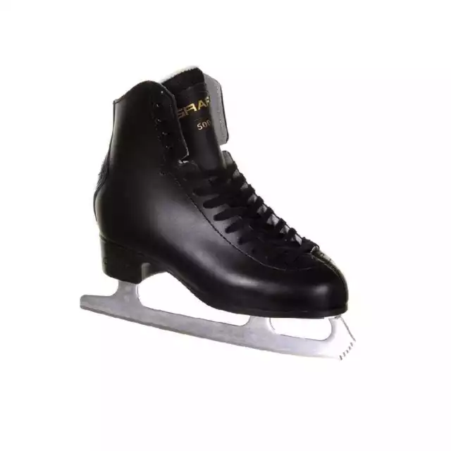 Graf 500 Figure Skates - Black Ice Skating