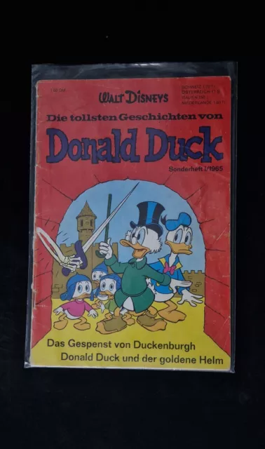 Ehapa - Walt Disney's - Donald Duck - Sonderheft Nr. 1 - 1965