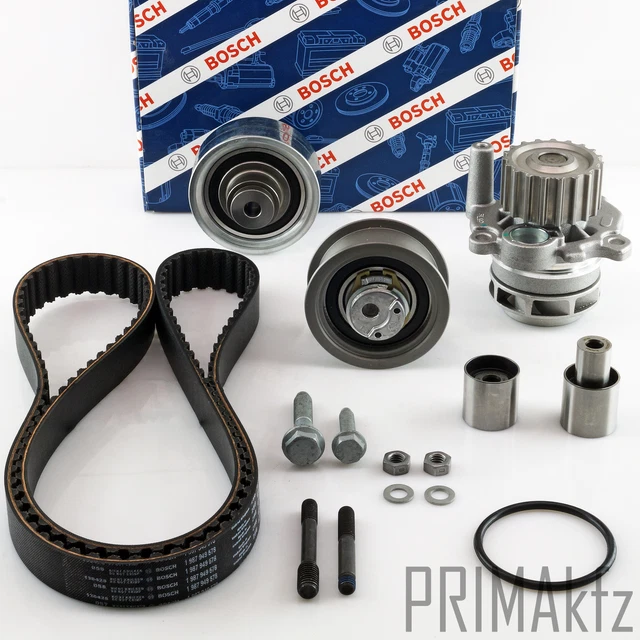 Kit Courroie De Distribution + Pompe à Eau Bosch - Pour Divers Modèles De Voiture - Longueur 104 Cm, 991 Dents