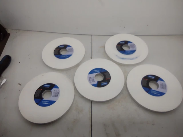 5 Norton (66252941165) 7 x 1/2 x1-1/4 J Hardness 100 Grit Surface Grinding Wheel
