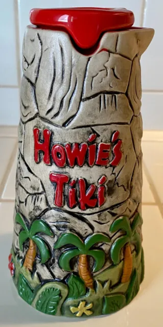 2016 Howie's Tiki Volcano Mug & Shot Glass - Ken Ruzic - Tiki Farm - Limited Ed.