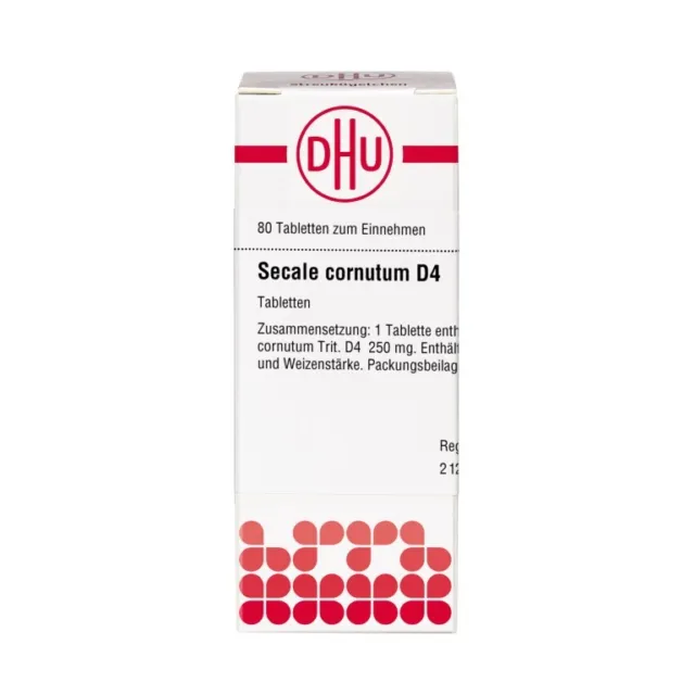 DHU Secale cornutum D4 Tabletten, 80 St. Tabletten 1784883