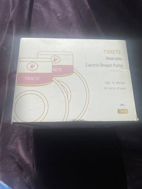 TSRETE Double Wearable Breast Pump, 24mm  S12-D *New, Open Box