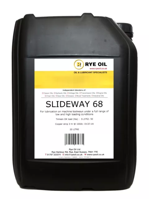 Slideway 68 Oil 20 Litre 20L Vactra 2 Type  (Not 25l)