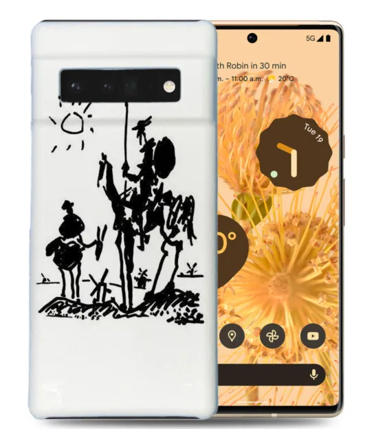 Case Cover For Google Pixel|Pablo Picasso - Don Quixote Art Paint