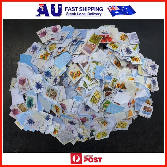World Wide Used Stamp Lot - 500+ Off-Paper Kiloware (Scott, Various Topics)