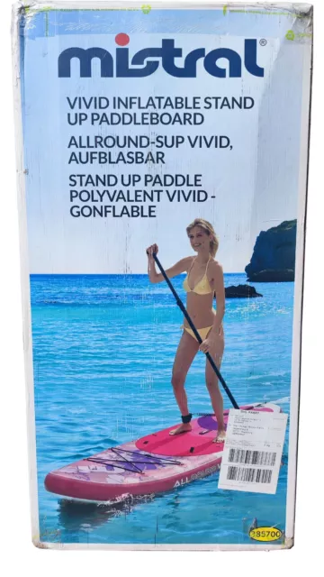 SUP Stand VIVID B mit Doppelkammer-Syste Board - DE 10\'6 MISTRAL Paddelboard EUR PicClick 299,95 Up ware