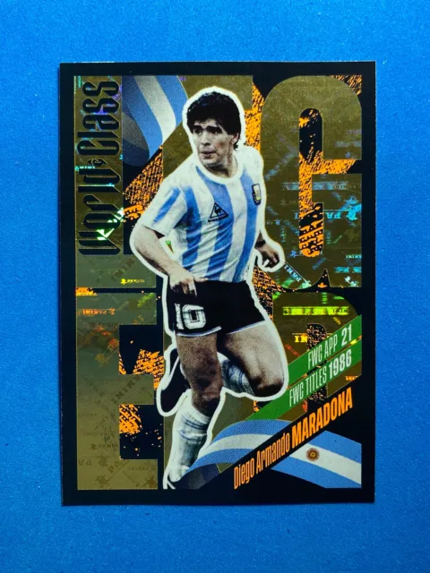 Figurine Panini Sticker World Class 2024 n.364 Diego Maradona (Argentina) 🟡🟡🟡