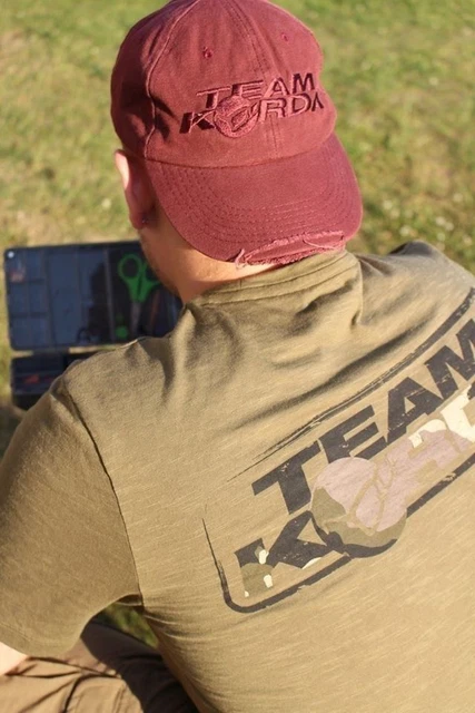 T-Shirt Korda Kore TK oliv grob Karpfen Streichholz Angeln - alle Größen