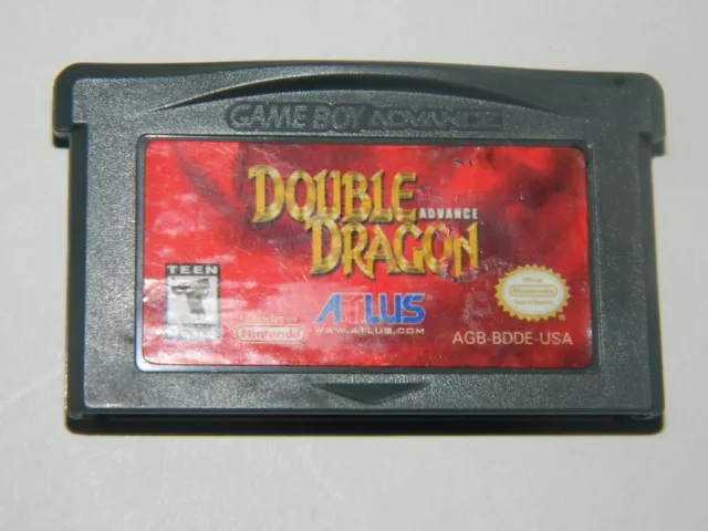 Double Dragon Advance Nintendo Game Boy Advance Print Ad Original Art  7.75x10.50