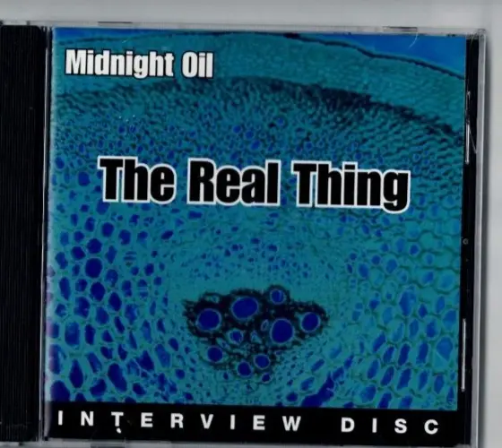 MIDNIGHT OIL The Real Thing Interview DISC PROMO CD AUSSIE CLASSIC ROCK