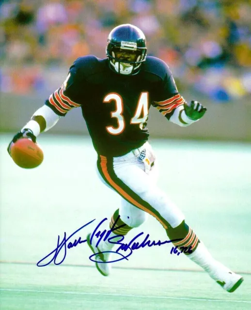 Walter Payton 8X10 Signed Photo Picture Chicago Bears Reprint