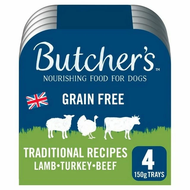 Butcher's Traditional Recipes Dog Food Trays 4 x 150g