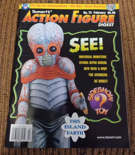 Tomart's Action Figure Digest #72 This Island Earth Guide *Read Description*