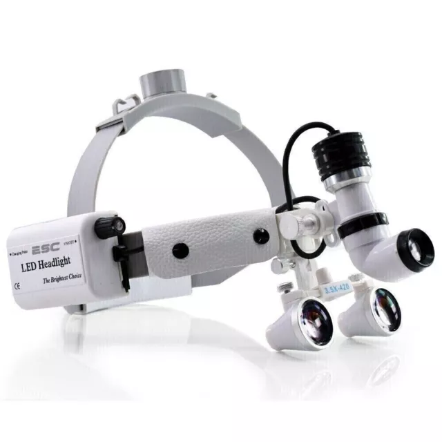 Wireless Dental Headlight Loupe LED ENT Medical Surgical Headlamp 10W Portable