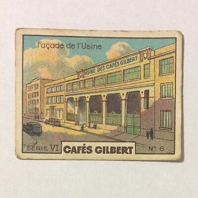 CHROMO Image CAFES GILBERT années 30 Série 2 n° 1 AIGLE 