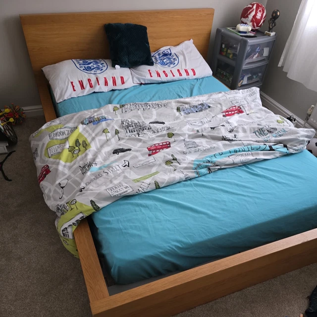 IKEA DOUBLE BED frame £15.08 PicClick UK
