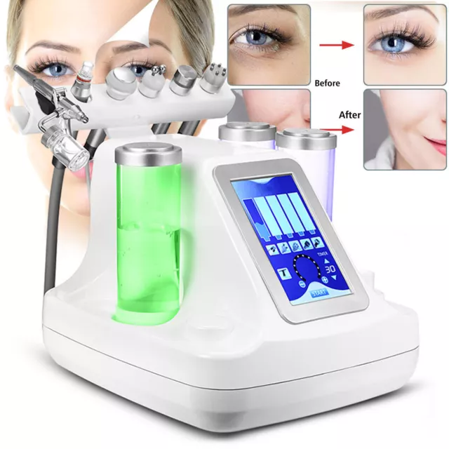 6in1 Hydro Wasser Dermabrasion BIO Gesichtspflegegerät Hydra Schönheit Maschine