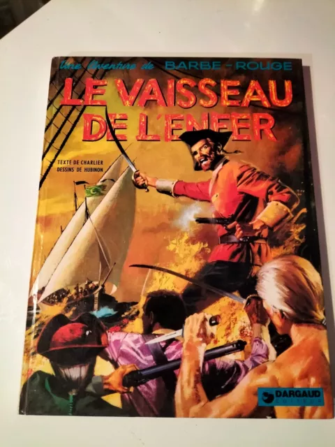 Eo 1974 Barbe Rouge Le Vaisseau De L Enfer Par Hubinon Dargaud (L314)